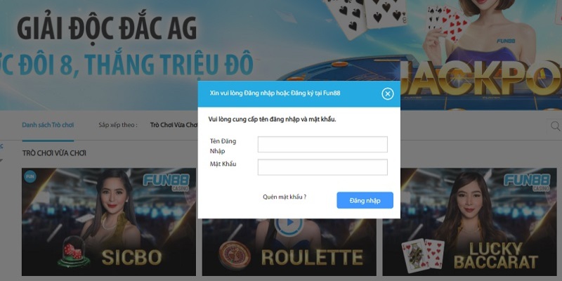 Mẹo Đăng Nhập Fun88 Thành Công 100% Dành Cho Người Mới 1 dang nhap fun88 1